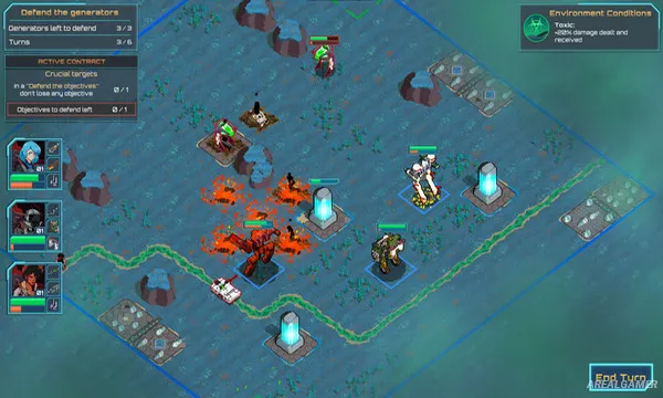 Ignited Steel: Mech Tactics Screenshot 2