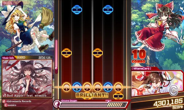 Touhou Danmaku Kagura Phantasia Lost Screenshot 2