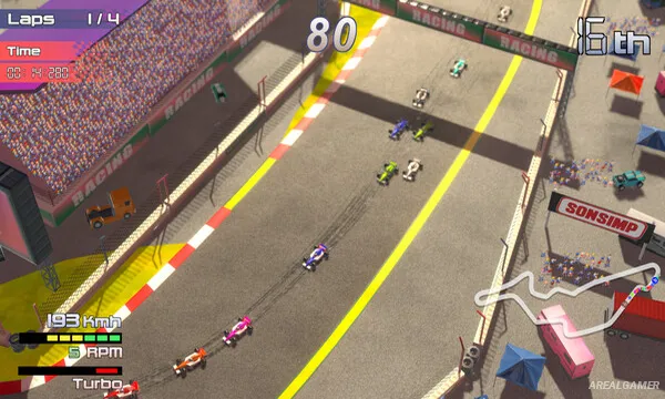 Grand Prix Rock 'N Racing Screenshot 1