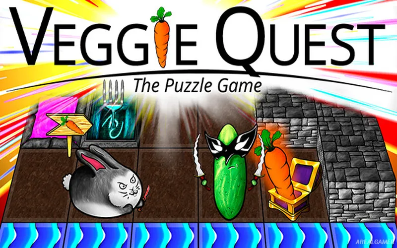 Veggie Quest: The Puzzle Game Cover Art