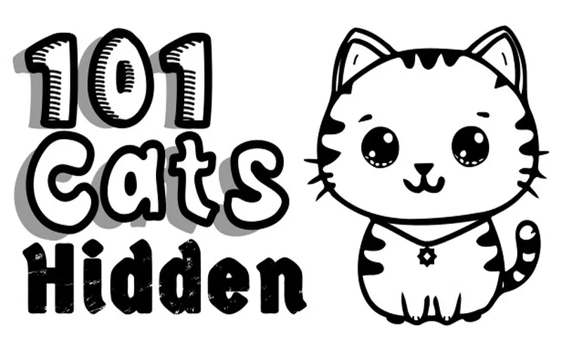 101 Cats Hidden Cover Art