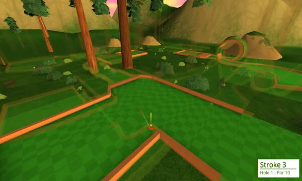 4D Golf Screenshot 1