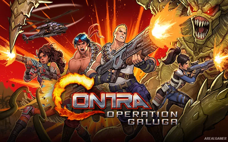Contra: Operation Galuga Cover Art
