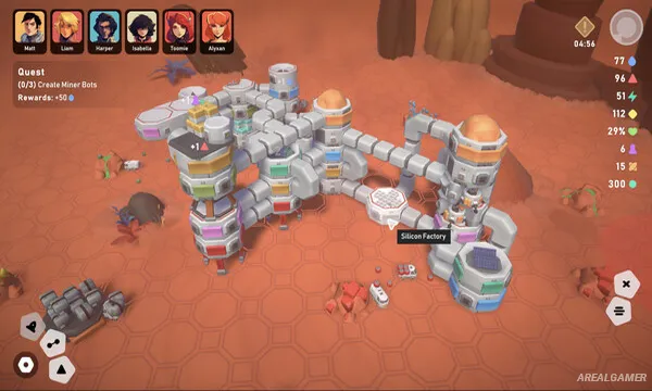 Stellar Settlers: Space Base Builder Screenshot 1