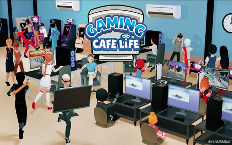 Gaming Cafe Life Cover Art
