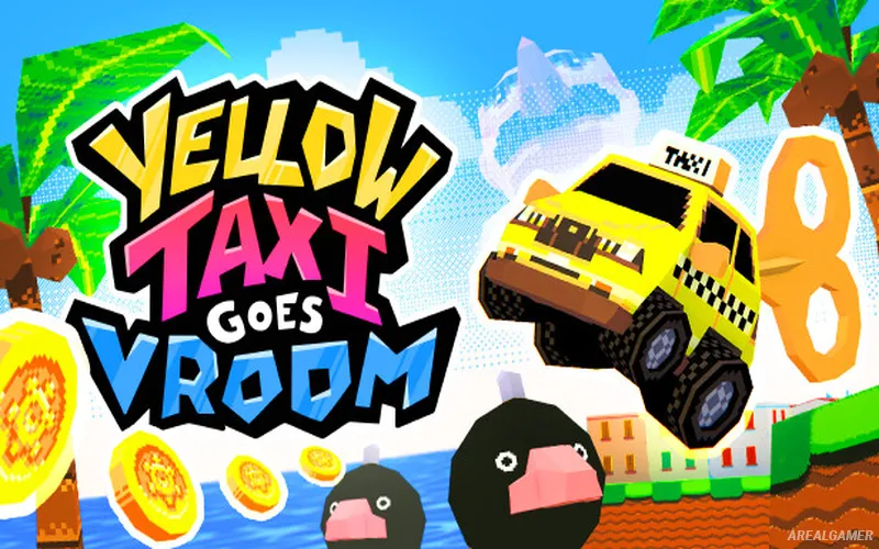 Yellow Taxi Goes Vroom Cover Art