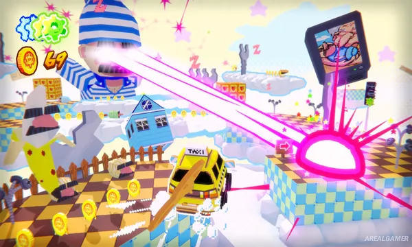 Yellow Taxi Goes Vroom Screenshot 1