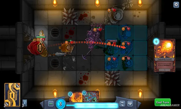 Abalon: Roguelike Tactics CCG Screenshot 1