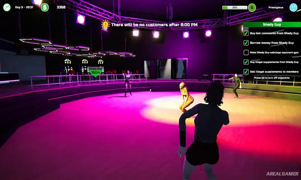 Gym Manager Screenshot 2