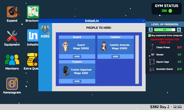 Gym Manager Screenshot 1