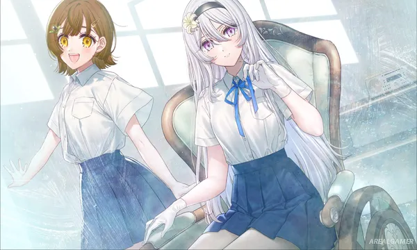 Lilja and Natsuka Painting Lies Screenshot 3