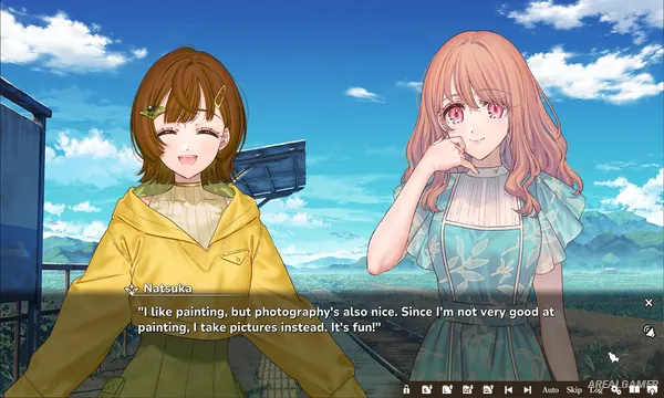 Lilja and Natsuka Painting Lies Screenshot 2