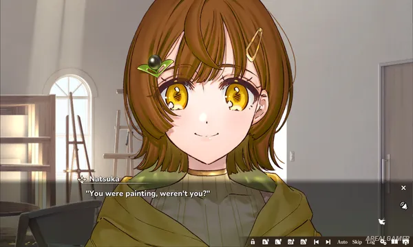 Lilja and Natsuka Painting Lies Screenshot 1