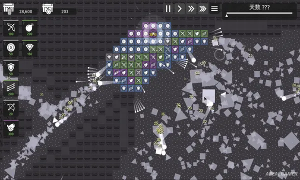 Minimalist Tower Defense Screenshot 1