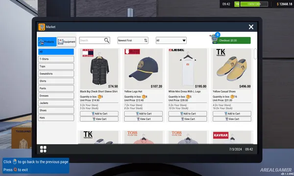 Retail Company Simulator Screenshot 2