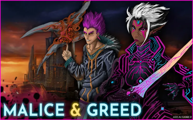 Malice & Greed Cover Art