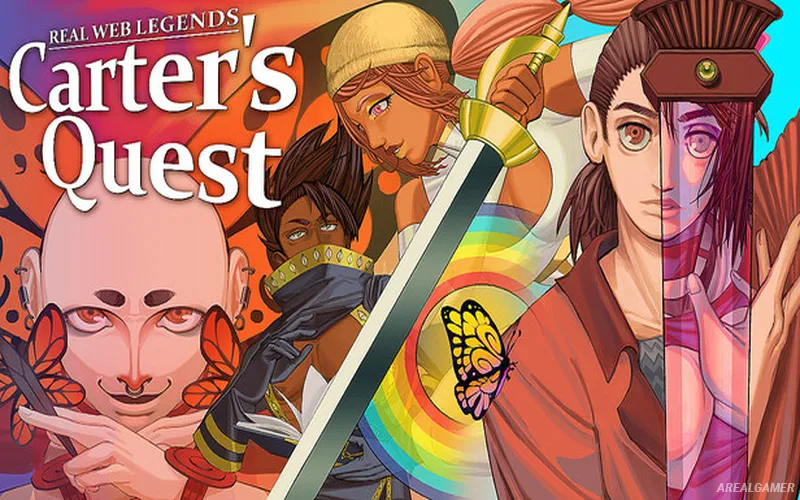 REAL WEB LEGENDS: Carter's Quest Cover Art