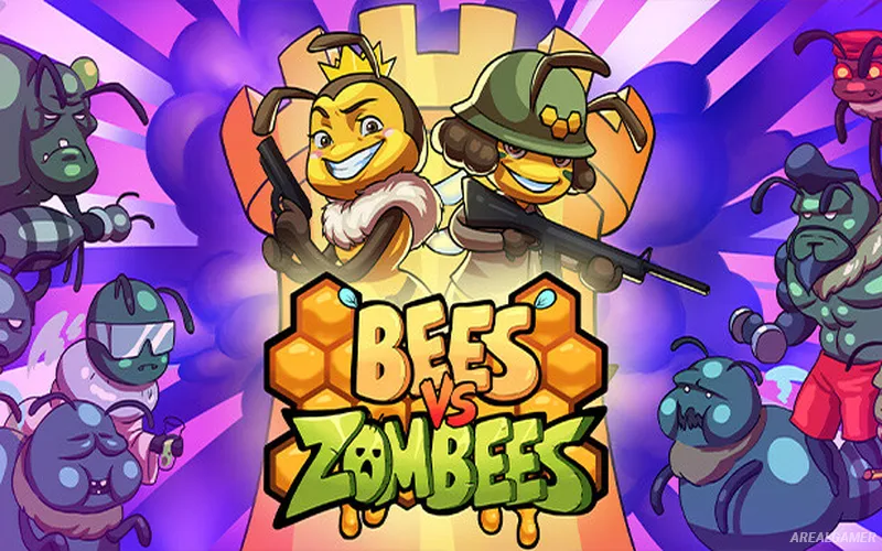 Bees vs Zombees Cover Art