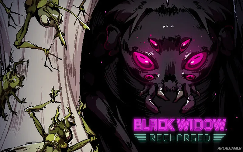 Black Widow: Recharged Cover Art