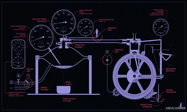Steam Engine Simulator Screenshot 1