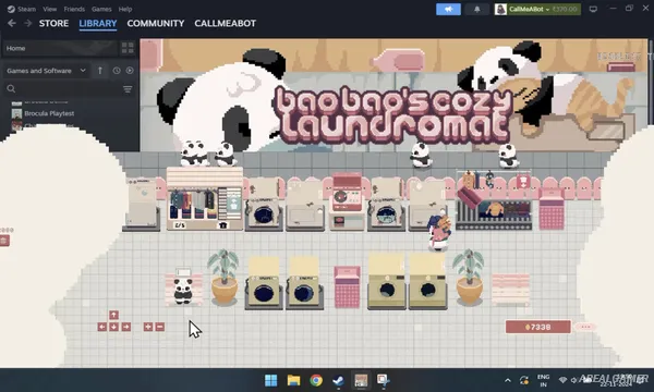 Bao Bao's Cozy Laundromat Screenshot 2