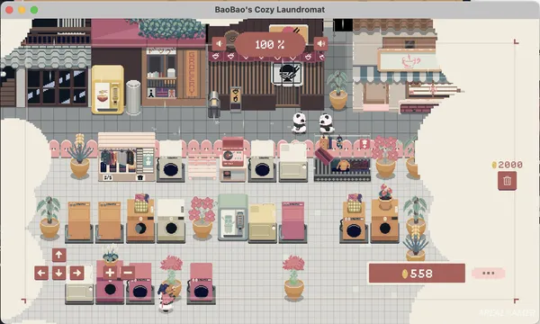 Bao Bao's Cozy Laundromat Screenshot 3