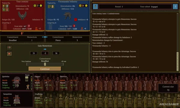 Never Second in Rome Screenshot 1