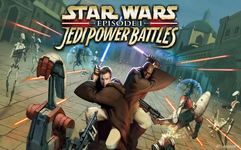 STAR WARS: Episode I: Jedi Power Battles Cover Art