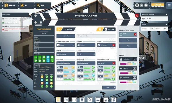 The Executive - Movie Industry Tycoon Screenshot 2