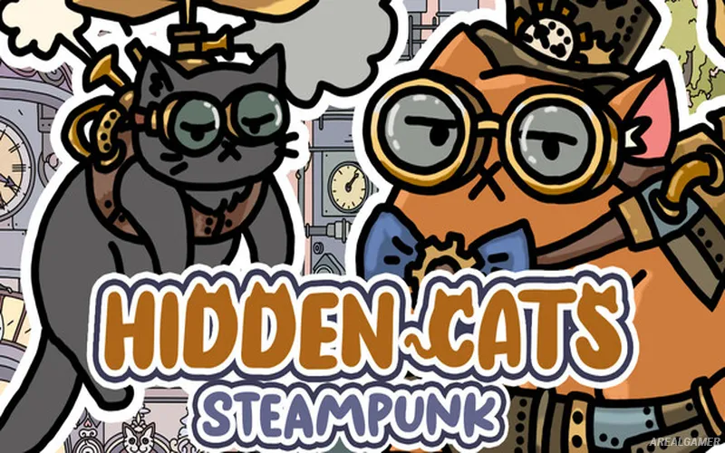 HIDDEN CATS 3: Steampunk Cover Art