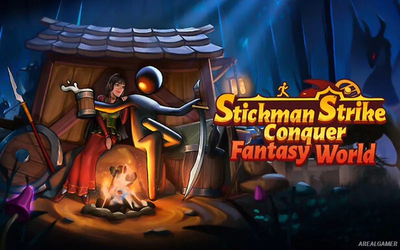 Stickman Strikes: Conquer Fantasy World Cover Art