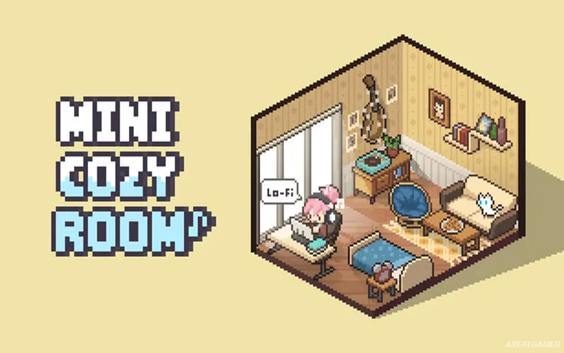 Mini Cozy Room: Lo-Fi Cover Art