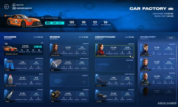 GT Manager Screenshot 2