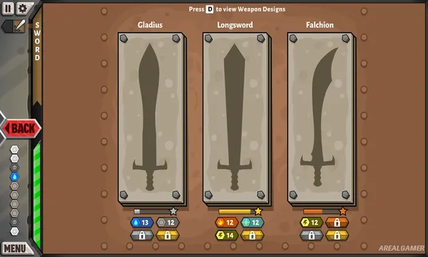Jacksmith: Weapons and Warriors Screenshot 2