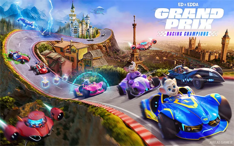 Ed & Edda: GRAND PRIX – Racing Champions Cover Art