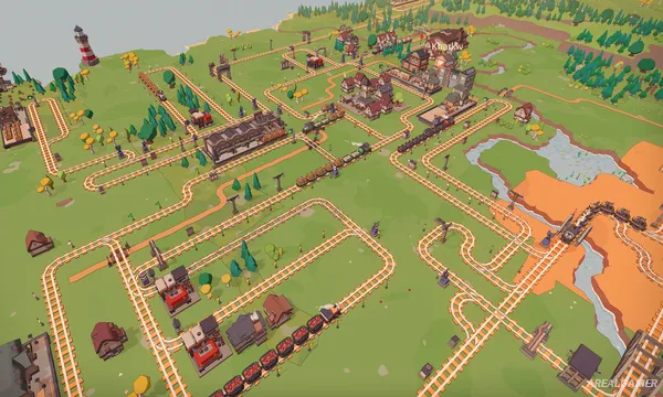 Super Loco World - Cozy Train Automation Screenshot 3