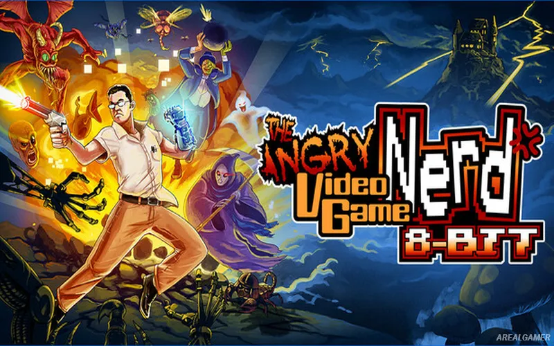 Angry Video Game Nerd 8-bit Cover Art
