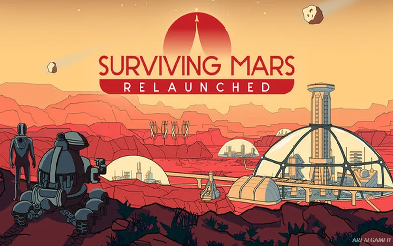 Surviving Mars: Relaunched Cover Art