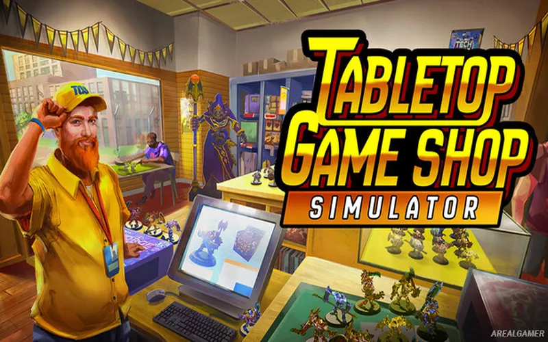 Tabletop Game Shop Simulator Cover Art