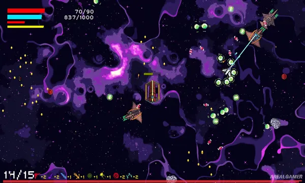 Void Miner - Incremental Asteroids Roguelite Screenshot 1